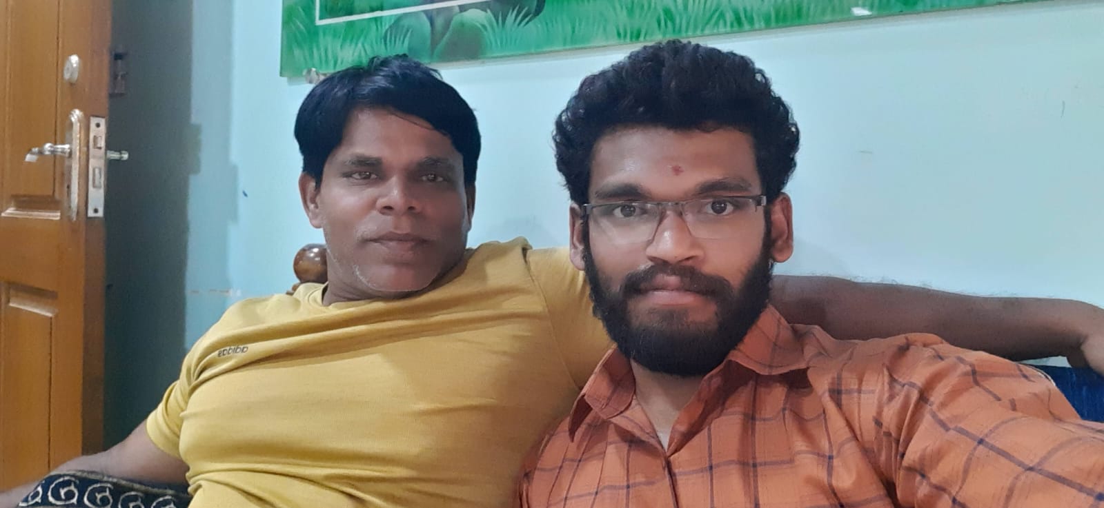 Sathiya Seelan with his coach